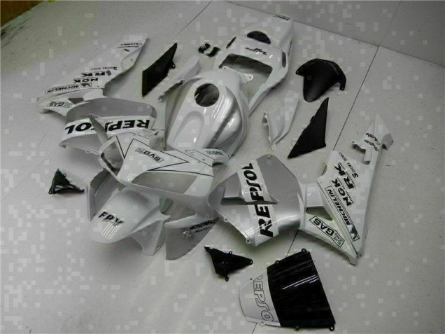 Blanc Repsol Carénages Moto CBR 600 RR 03-04