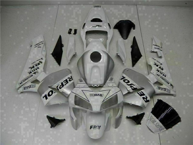 Blanc Repsol Carénages Moto CBR 600 RR 03-04