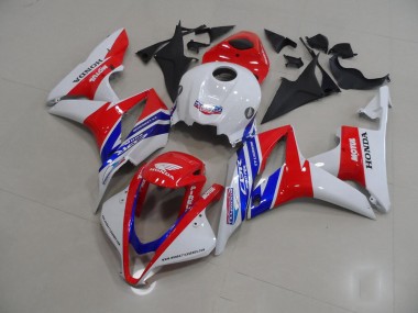 Blanc Rouge Bleu Motul Carénage Moto CBR 600 RR 07-08
