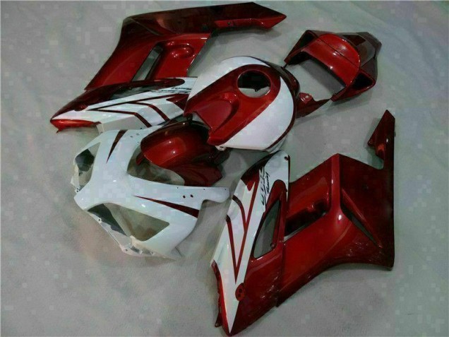 Blanc Rouge Carénage Moto CBR 1000 RR 04-05