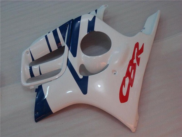 Blanc Rouge Carénage Moto CBR 600 F3 95-98 Blanc Rouge Carénage Moto CBR 600 F3 95-98