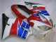 Blanc Rouge Carénage Moto CBR 600 F4i 04-07