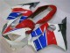 Blanc Rouge Carénage Moto CBR 600 F4i 04-07