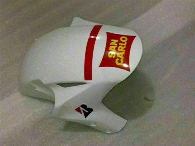 Blanc Rouge Carrosserie Moto CBR 1000 RR 04-05 Blanc Rouge Carrosserie Moto CBR 1000 RR 04-05