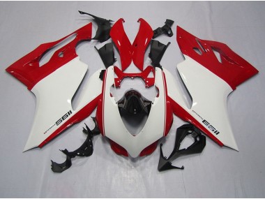 Blanc Rouge Carrosserie Moto Ducati 1199 11-14