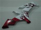 Blanc Rouge Flamme Carénage Moto R1 04-06