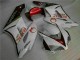 Blanc Rouge Kit Carénages Motos CBR 1000 RR 04-05 Blanc Rouge Kit Carénages Motos CBR 1000 RR 04-05