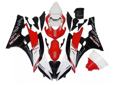 Blanc Rouge Noir Carénages Moto R6 06-07