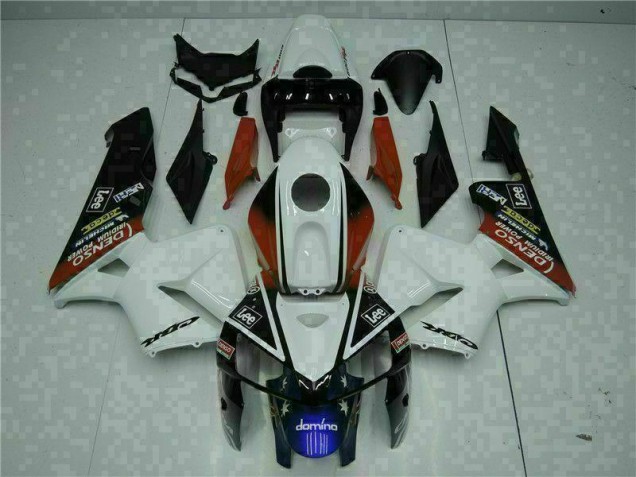 Blanc Rouge Noir Lee Carénage Moto CBR 600 RR 05-06