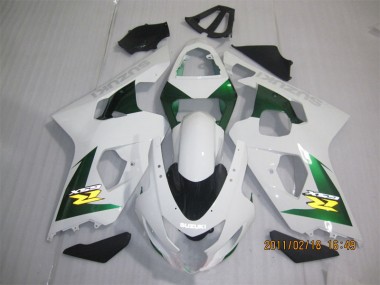 Blanc Vert Carénage Moto GSXR 600 K4 04-05