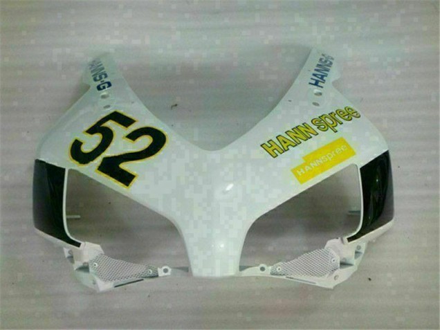 Blanc Vert Hannspree 52 Carénage Moto CBR 1000 RR 04-05 Blanc Vert Hannspree 52 Carénage Moto CBR 1000 RR 04-05