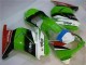 Blanc Vert Noir Ninja Carénage Moto EX250 08-12 Blanc Vert Noir Ninja Carénage Moto EX250 08-12