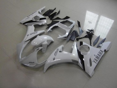 Blanc et Gris Décalque Carénage Moto R6 03-05