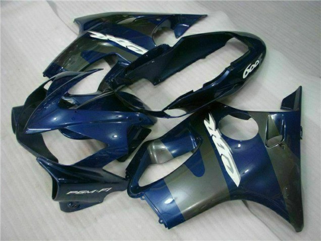 Bleu Argent Carénage Moto CBR 600 F4i 04-07 Bleu Argent Carénage Moto CBR 600 F4i 04-07