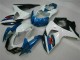 Bleu Blanc Carénage Moto ABS GSXR 1000 K9 09-16 Bleu Blanc Carénage Moto ABS GSXR 1000 K9 09-16