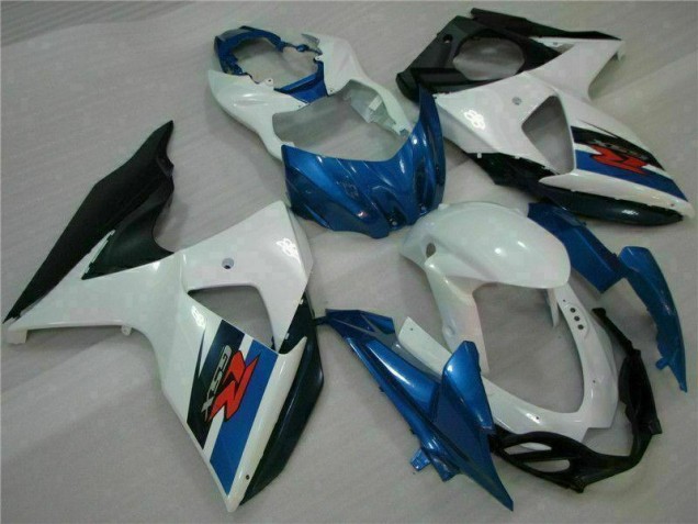 Bleu Blanc Carénage Moto ABS GSXR 1000 K9 09-16 Bleu Blanc Carénage Moto ABS GSXR 1000 K9 09-16