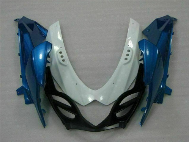 Bleu Blanc Carénage Moto ABS GSXR 1000 K9 09-16 Bleu Blanc Carénage Moto ABS GSXR 1000 K9 09-16