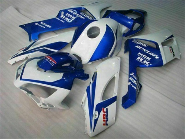 Bleu Blanc Carénage Moto CBR 1000 RR 04-05 Bleu Blanc Carénage Moto CBR 1000 RR 04-05