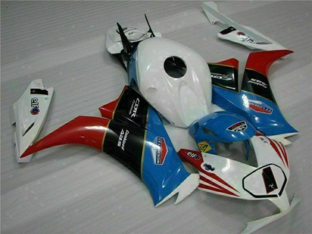 Bleu Blanc Carénage Moto CBR 1000 RR 12-16 Bleu Blanc Carénage Moto CBR 1000 RR 12-16