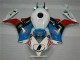 Bleu Blanc Carénage Moto CBR 1000 RR 12-16 Bleu Blanc Carénage Moto CBR 1000 RR 12-16