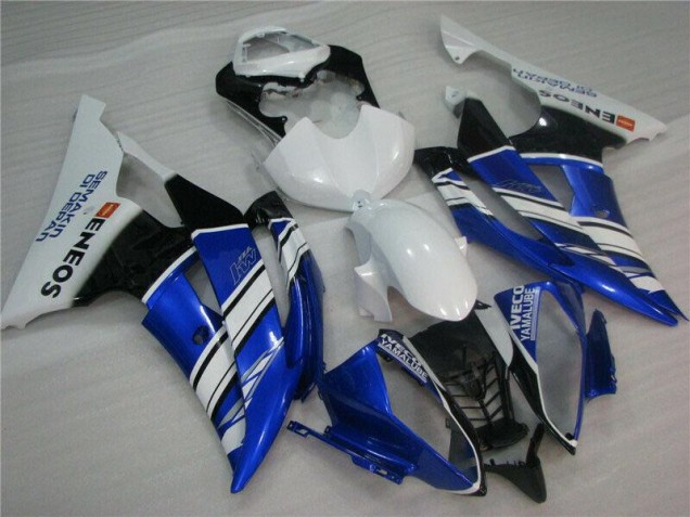 Bleu Blanc Carénage Moto R6 08-16 Bleu Blanc Carénage Moto R6 08-16