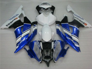 Bleu Blanc Carénage Moto R6 08-16