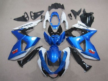 Bleu Blanc Carénage Moto de Rechange GSXR 1000 K9 09-16