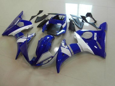 Bleu Blanc Carénages Moto R6 03-05