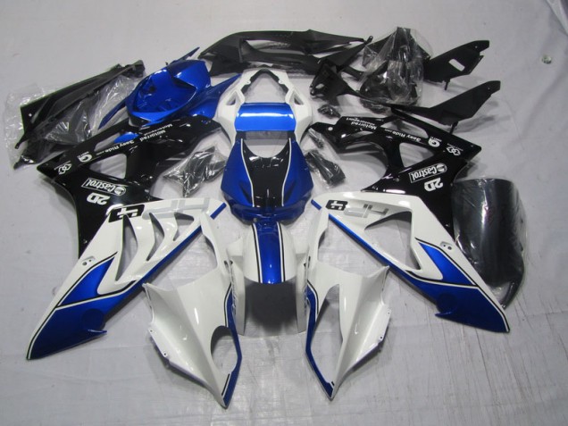 Bleu Blanc Carénages Moto S1000RR 09-14