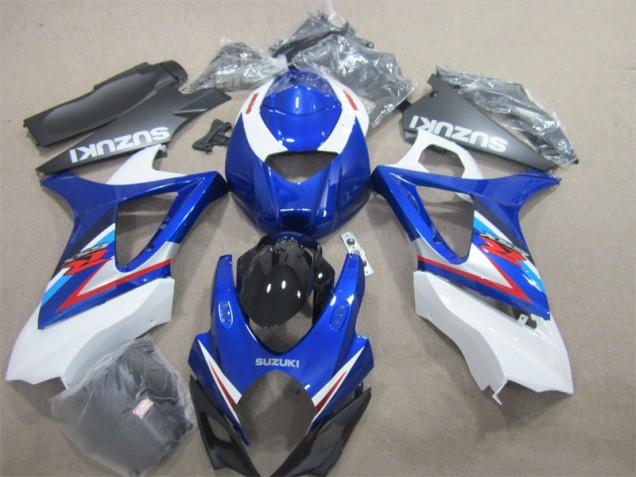 Bleu Blanc Carrosserie Moto GSXR 1000 K7 07-08