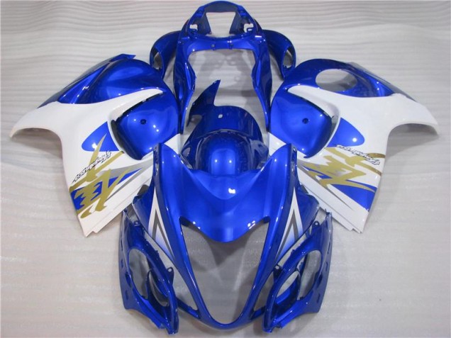Bleu Blanc Carrosserie Moto GSXR 1300 Hayabusa 08-19 Bleu Blanc Carrosserie Moto GSXR 1300 Hayabusa 08-19