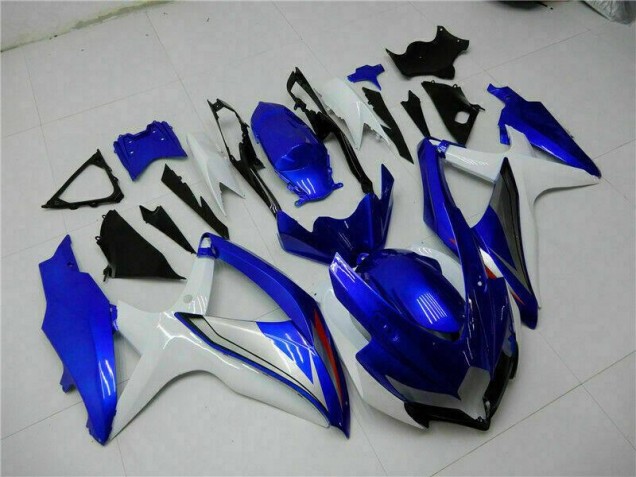 Bleu Blanc Carrosserie Moto GSXR 600 / 750 K8 08-10 Bleu Blanc Carrosserie Moto GSXR 600 / 750 K8 08-10