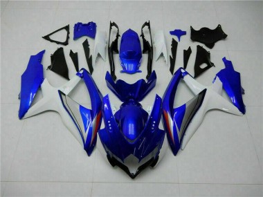 Bleu Blanc Carrosserie Moto GSXR 600 / 750 K8 08-10