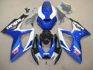 Bleu Blanc Carrosserie Moto GSXR 600 K6 06-07