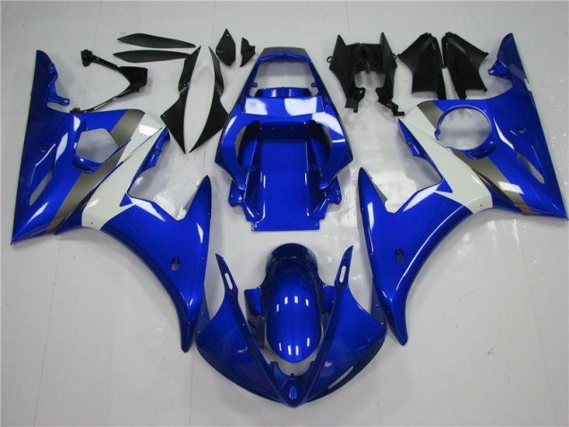 Bleu Blanc Carrosserie Moto R6 03-05 Bleu Blanc Carrosserie Moto R6 03-05