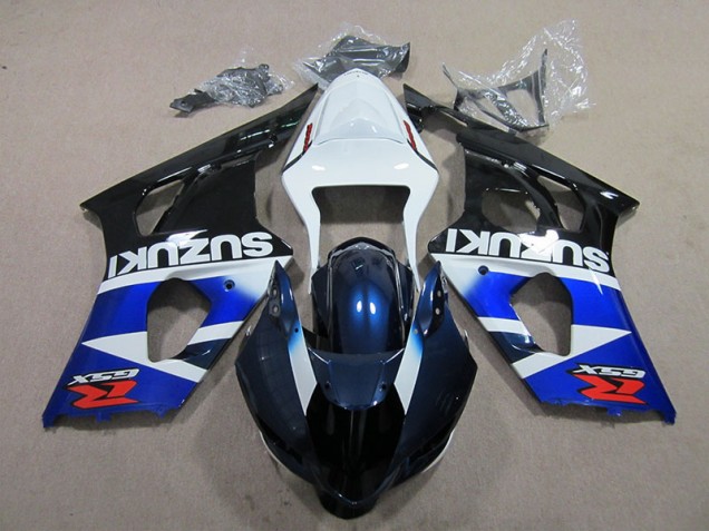 Bleu Blanc Décalque Carénages Moto GSXR 1000 K3 03-04 Bleu Blanc Décalque Carénages Moto GSXR 1000 K3 03-04