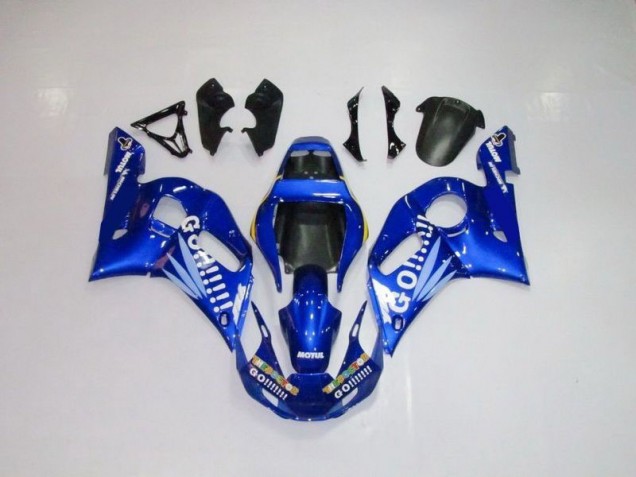 Bleu Blanc Go Motul Carénage Moto R6 98-02 Bleu Blanc Go Motul Carénage Moto R6 98-02