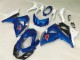 Bleu Blanc Kit Carénages Motos & Plastique GSXR 1000 K9 09-16 Bleu Blanc Kit Carénages Motos & Plastique GSXR 1000 K9 09-16