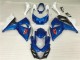 Bleu Blanc Kit Carénages Motos & Plastique GSXR 1000 K9 09-16 Bleu Blanc Kit Carénages Motos & Plastique GSXR 1000 K9 09-16