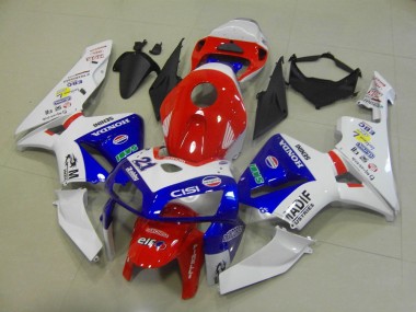 Bleu Blanc Madif Carénage Moto CBR 600 RR 05-06