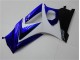 Bleu Blanc Noir Carénage Moto GSXR 1000 K7 07-08 Bleu Blanc Noir Carénage Moto GSXR 1000 K7 07-08