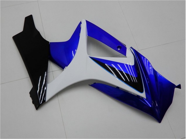 Bleu Blanc Noir Carénage Moto GSXR 1000 K7 07-08 Bleu Blanc Noir Carénage Moto GSXR 1000 K7 07-08