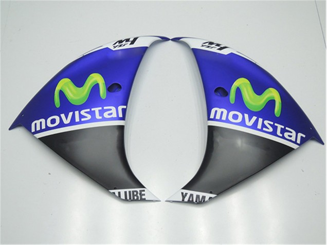 Bleu Blanc Noir Carénage Moto R1 12-14