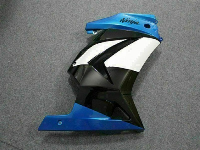 Bleu Blanc Noir Ninja Carénages Moto EX250 08-12 Bleu Blanc Noir Ninja Carénages Moto EX250 08-12