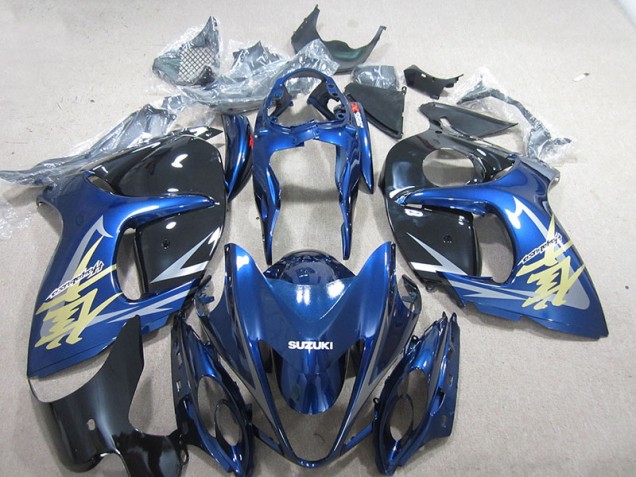 Bleu Blanc Or Décalque Carénage Moto GSXR 1300 Hayabusa 08-19 Bleu Blanc Or Décalque Carénage Moto GSXR 1300 Hayabusa 08-19