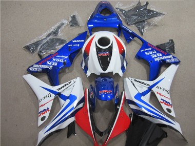 Bleu Blanc Rouge HRC Carénage Moto CBR 600 RR 07-08