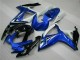 Bleu Carénage Moto ABS GSXR 600 / 750 K6 06-07 Bleu Carénage Moto ABS GSXR 600 / 750 K6 06-07