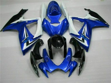 Bleu Carénage Moto ABS GSXR 600 / 750 K6 06-07