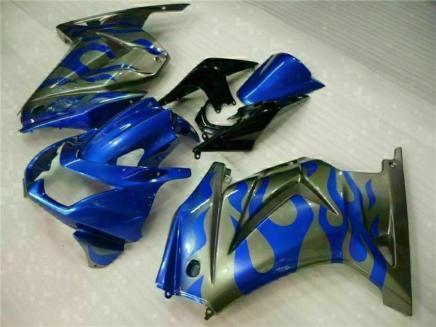 Bleu Carénage Moto EX250 08-12 Bleu Carénage Moto EX250 08-12