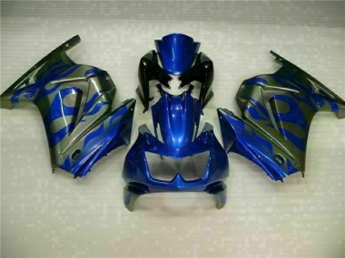 Bleu Carénage Moto EX250 08-12